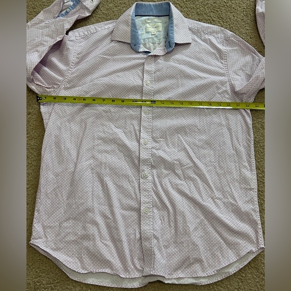 Construct Men’s 16.5 Slim Fit Stretch Button Down Shirt - Picture 5 of 9